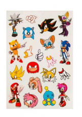 Sonic the hedgehog Hauttattoos