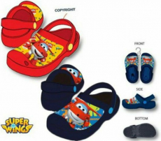 Super Wings Clogs Rot Gr.24/25