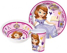 Sofia the First Frühstücksset Kindergeschirr