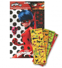 Miraculous ladybug Album mit 100 Aufkleber