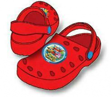 Clogs Super Wings Rot Gr. 28/29