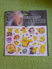 Pokemon Hauttattoos