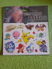 Pokemon Hauttattoos