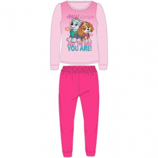 Paw Patrol Fleece Schlafanzug Hausanzug Skye Everest pink rosa 92