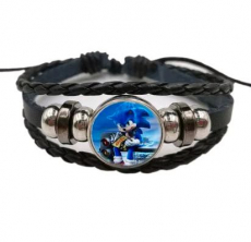 Sonic the hedgehog Armband Leder