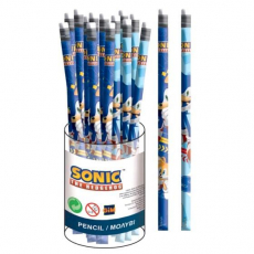 Sonic, the Hedgehog HB Bleistift mit Radiergummispitze Dunkelblau