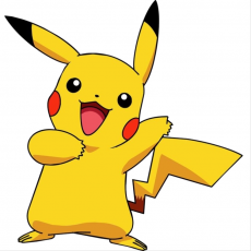 Pokemon Pikachu Grosse Aufkleber