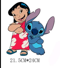 Lilo and Stitch Bügelbild