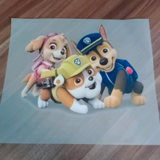 Paw Patrol Bügelbilder gross