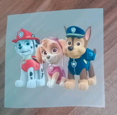 Paw Patrol Bügelbilder Klein Ca. 5-8cm