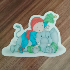 Caillou Aufnäher