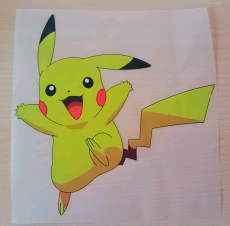 Pokemon Bügelbild Pikachu