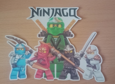 Lego Ninjago Bügelbild für eine Schultüte