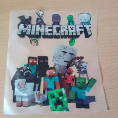 Minecraft Bügelbild