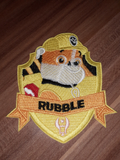 Paw patrol Patches / Bügelbilder rubble