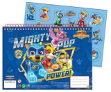 Paw Patrol A4 spiral-skizzenbuch + Aufkleber