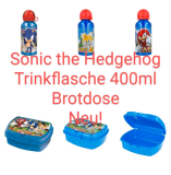 Sonic the Hedgehog Trinkflasche + Brotdose