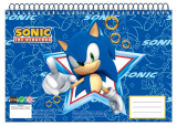 Sonic, the Hedgehog Spiral-Skizzenbuch, 30 Blätter Größe: A/4