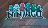 Lego Ninjago Aufkleber gross