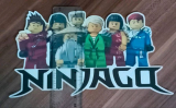 Lego Ninjago Aufkleber gross