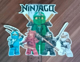 Lego Ninjago Aufkleber gross