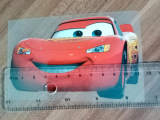 Disney Cars Lightning McQueen Bügelbild