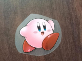 Kirby Bügelbild klein