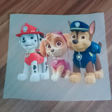 Paw Patrol Bügelbilder gross