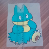 Pokémon Bügelbild Mampfaxo