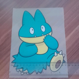 Pokémon Bügelbild Mampfaxo