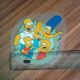 The Simpsons Bügelbild mittlere