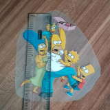 The Simpsons Bügelbild mittlere