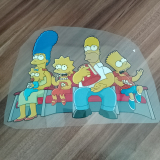 The Simpsons Bügelbild groß