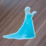 Frozen Eiskönigin Bügelbild helle Sachen ELSA