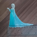 Frozen Eiskönigin ELSA Bügelbild dunkle Sachen