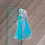 Frozen Eiskönigin ANNA UND ELSA Bügelbild dunkle Sachen