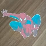 Spiderman Bügelbild dunkle Sachen