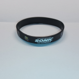 Sonic the Hedgehog Armband Silikon Schwarz