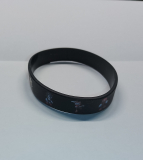 Sonic the Hedgehog Armband Silikon Schwarz