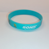 Sonic the Hedgehog Armband Silikon Blau