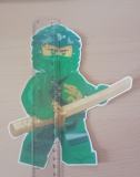 Lego Ninjago Lloyds Bastelset Aufkleber für eine Schultüte