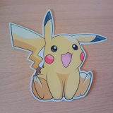 Pokemon Pikachu Grosse Aufkleber