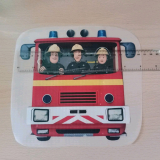 Feuerwehrmann Sam Bügelbild