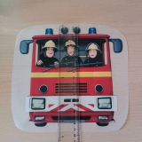 Feuerwehrmann Sam Bügelbild