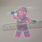 Lego Ninjago Bügelbild für eine Schultüte