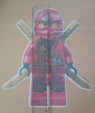 Lego Ninjago Bügelbild für eine Schultüte