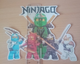 Lego Ninjago Bügelbild für eine Schultüte