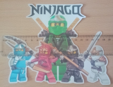 Lego Ninjago Bügelbild für eine Schultüte