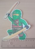 Lego Ninjago Bügelbild für eine Schultüte