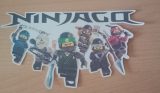 Lego Ninjago Bügelbild für eine Schultüte